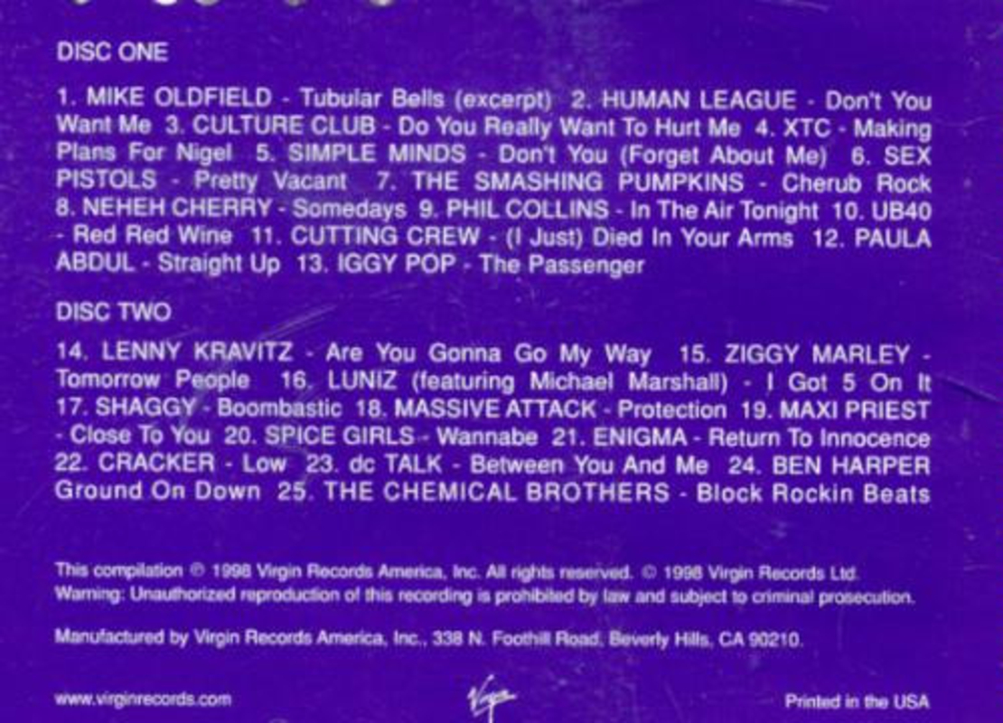 First Generation - Virgin XXV Years