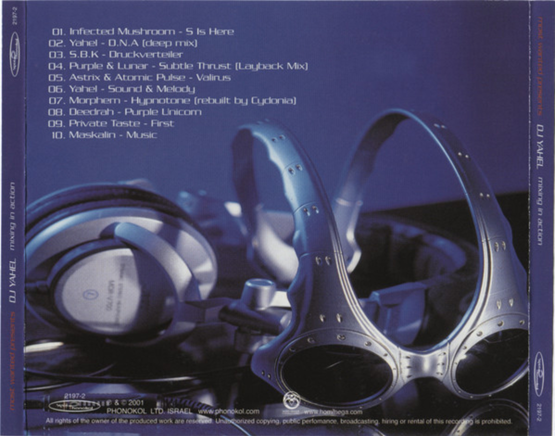 DJ Yahel ‎– Mixing In Action