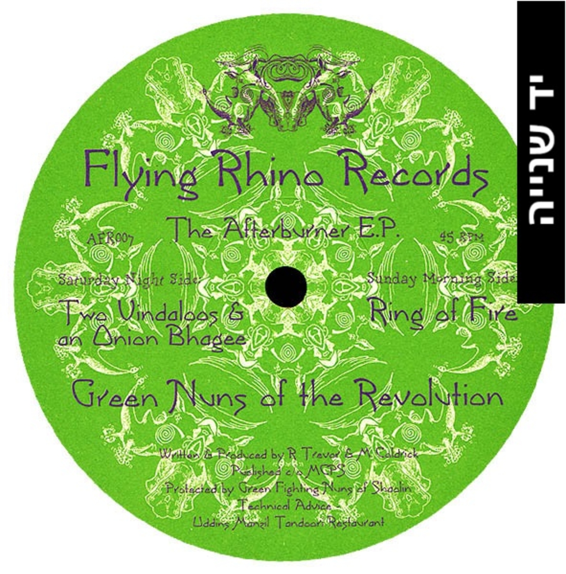 Green Nuns Of The Revolution – The Afterburner E.P