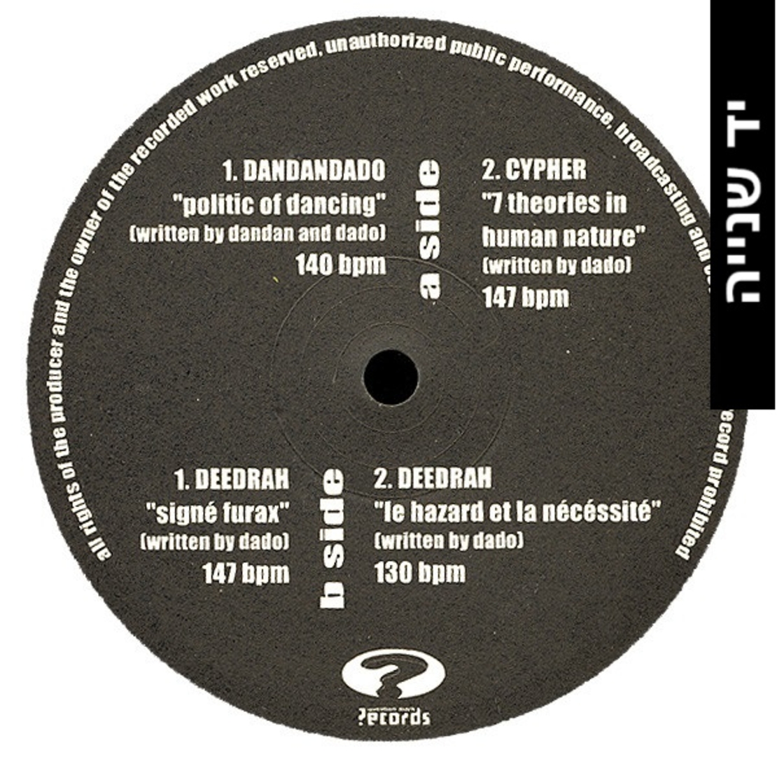Various – DANDANDADO/DEEDRAH