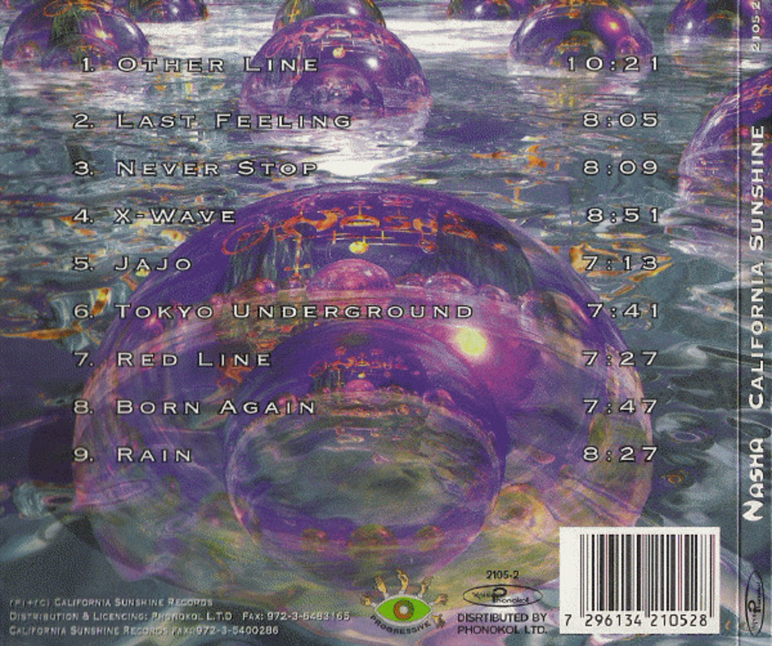 California Sunshine – Nasha