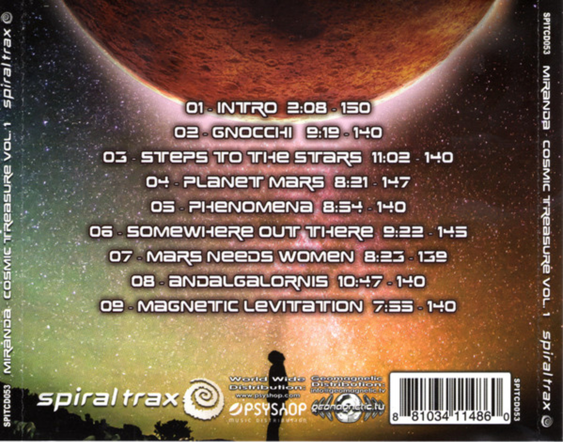 Miranda – Cosmic Treasure Vol. 1 (Best Of 1995 - 2000 Remastered)