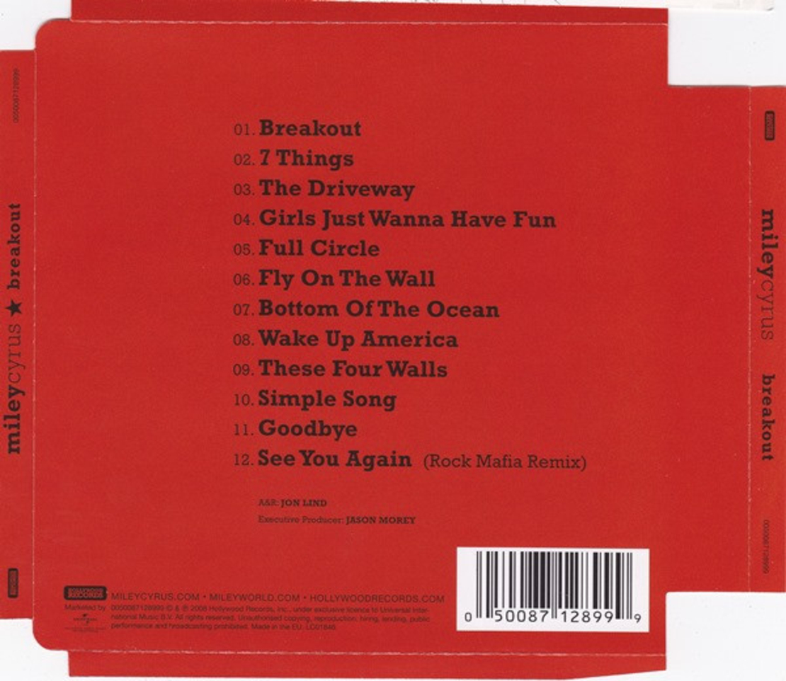 Miley Cyrus – Breakout