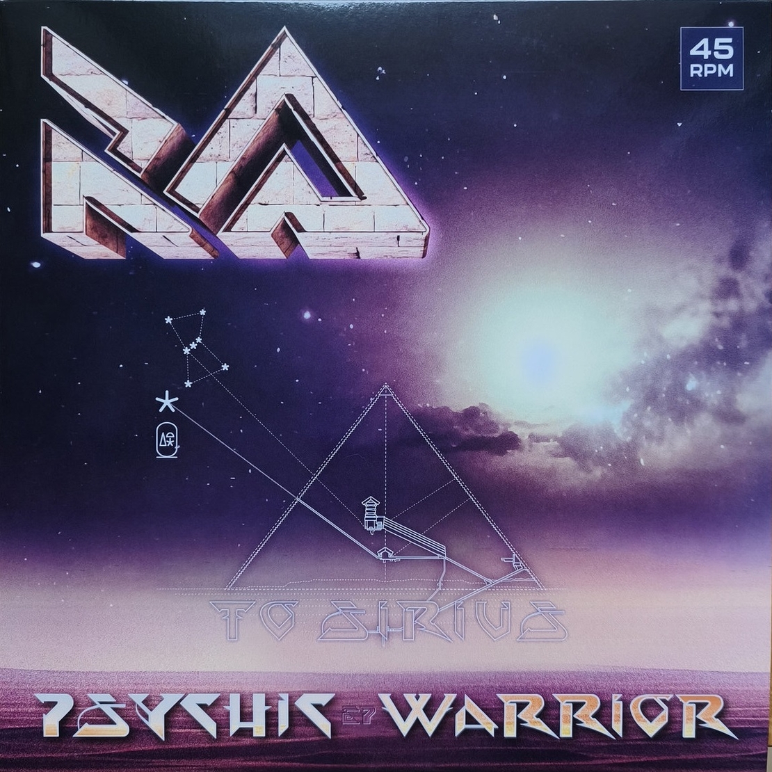 RA- Psychic Warrior EP תקליט שחור