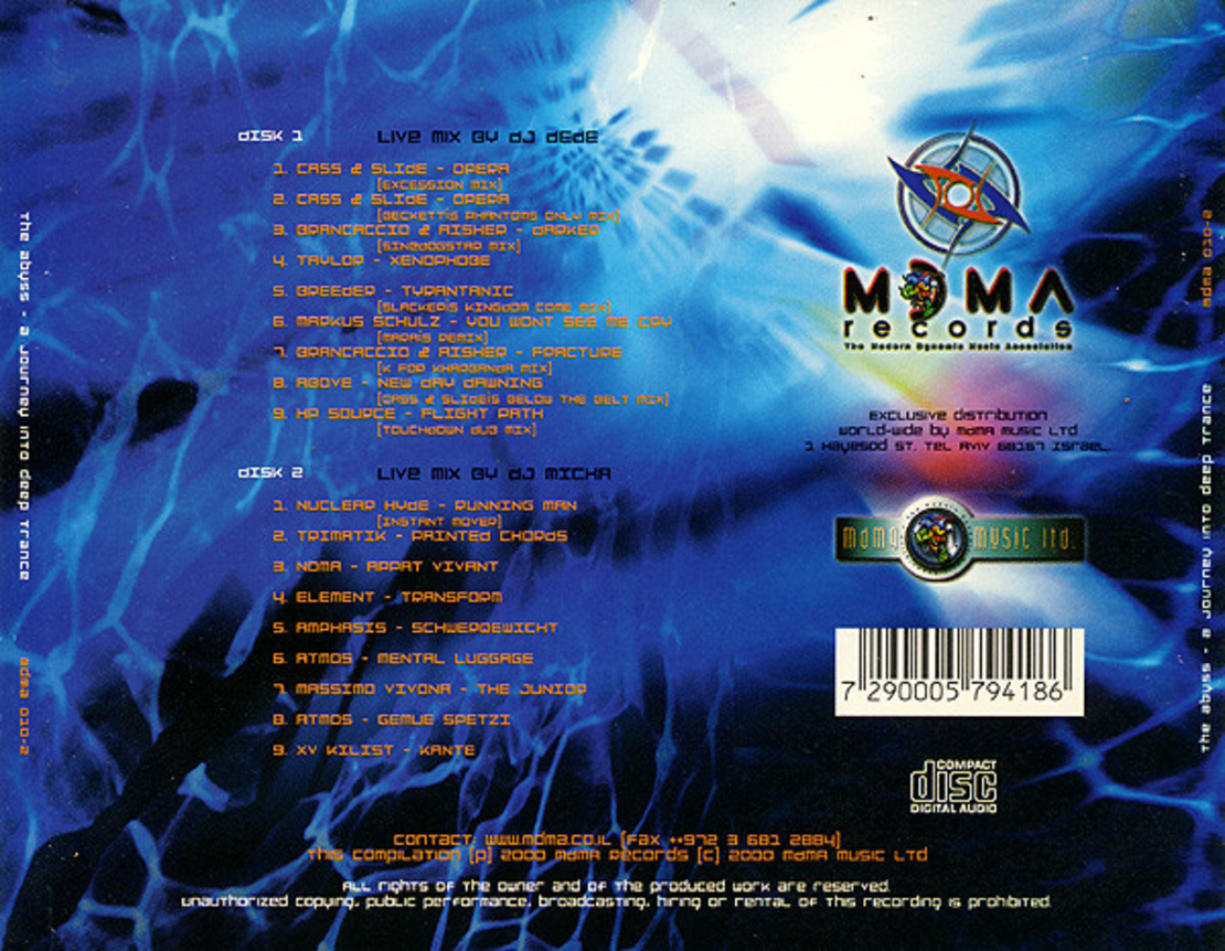 Various – The Abyss (A Journey Into Deep Trance)