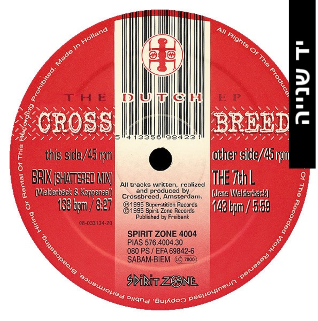 Crossbreed – The Dutch EP