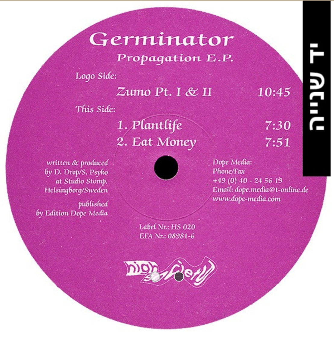 Germinator – Propagation E.P.