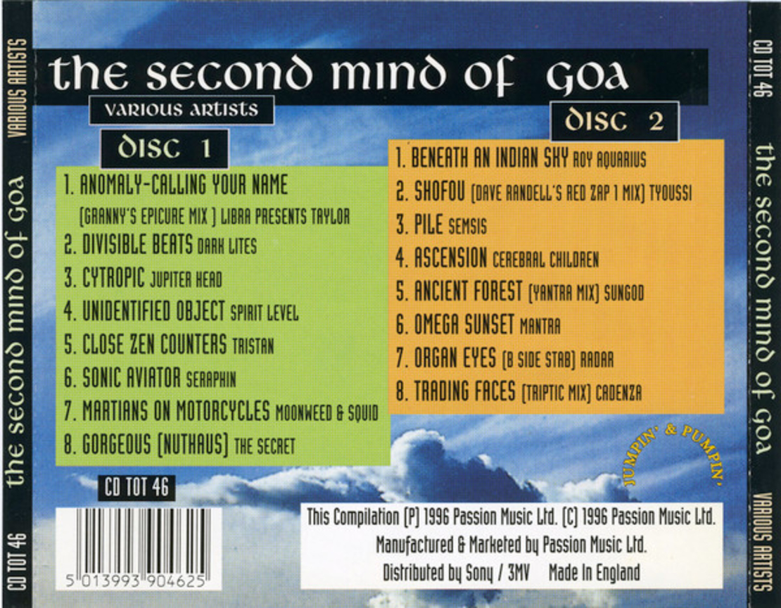 Various – The Second Mind Of Goa '