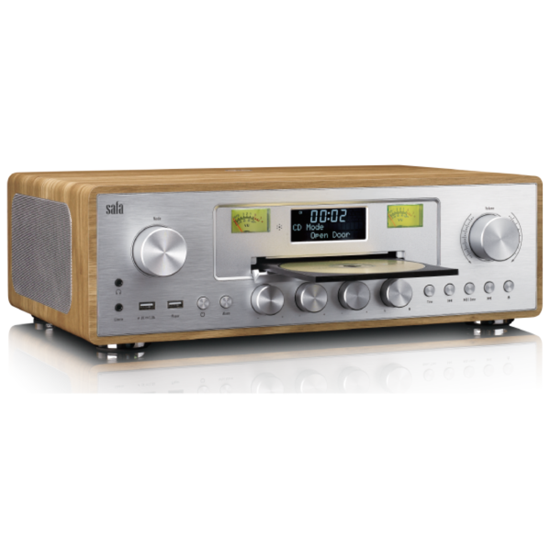 מערכת שמע SAFA MIC-256 COSY - עץ בהיר