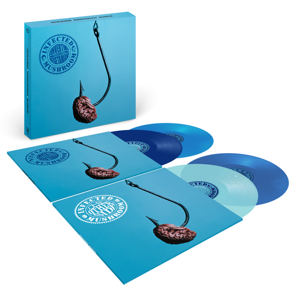 Infected Mushroom - Converting Vegetarians – Box Set Limited Edition מארז 4 תקליטים ממוספר