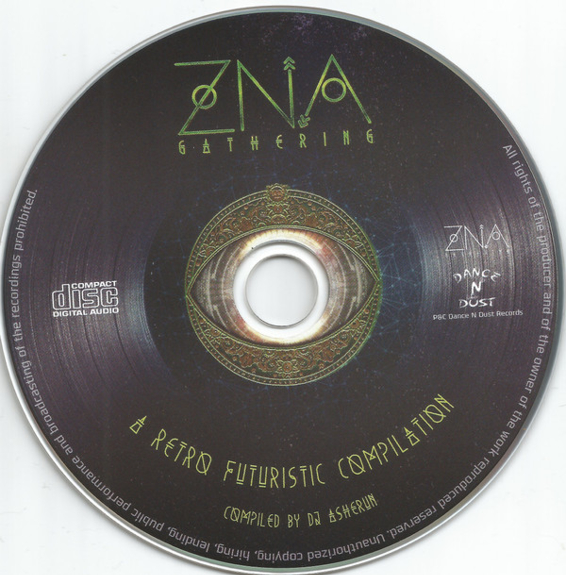 DJ Asherun ‎– ZNA Gathering (A Retro Futuristic Compilation)