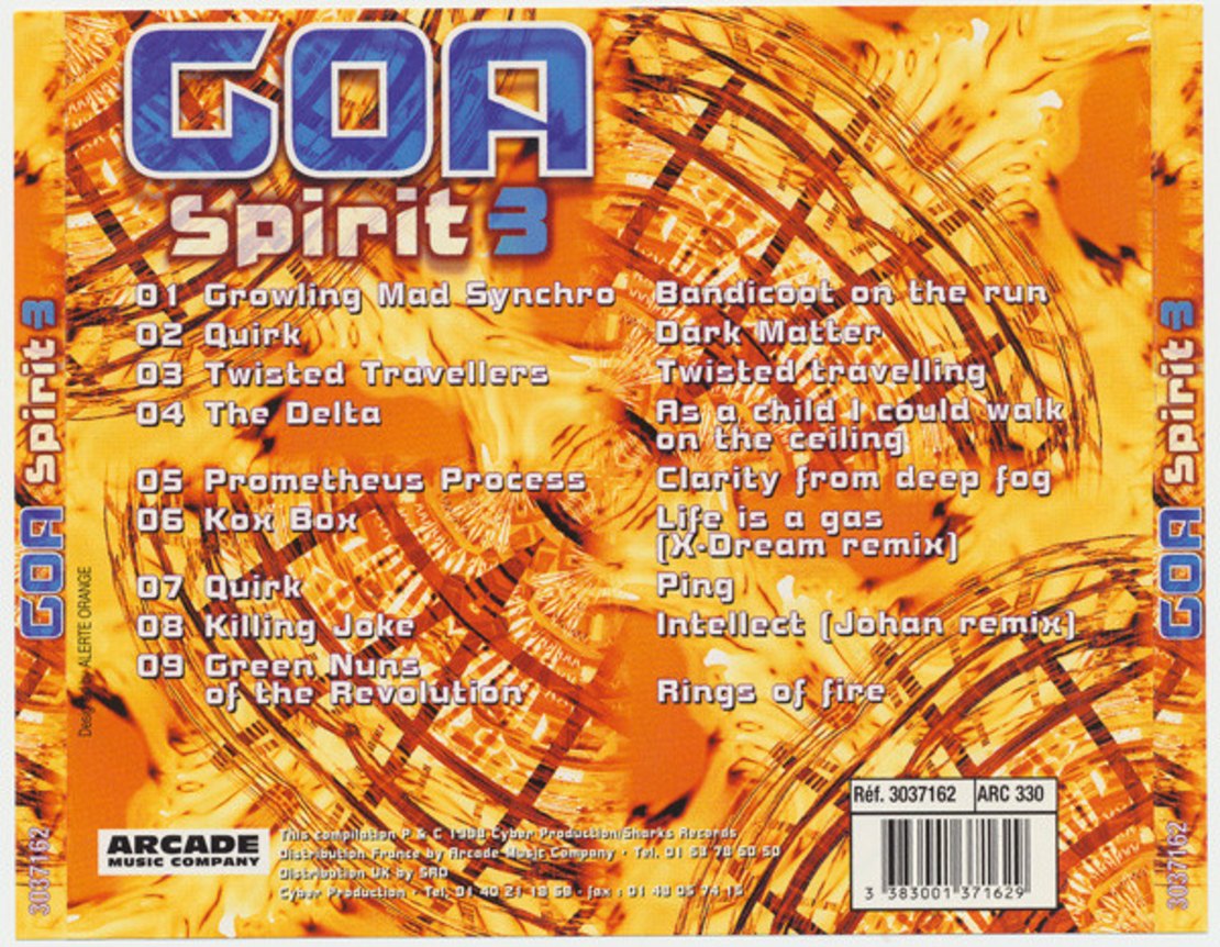 Various – Goa Spirit 3 (Hard Psychedelic Trance)