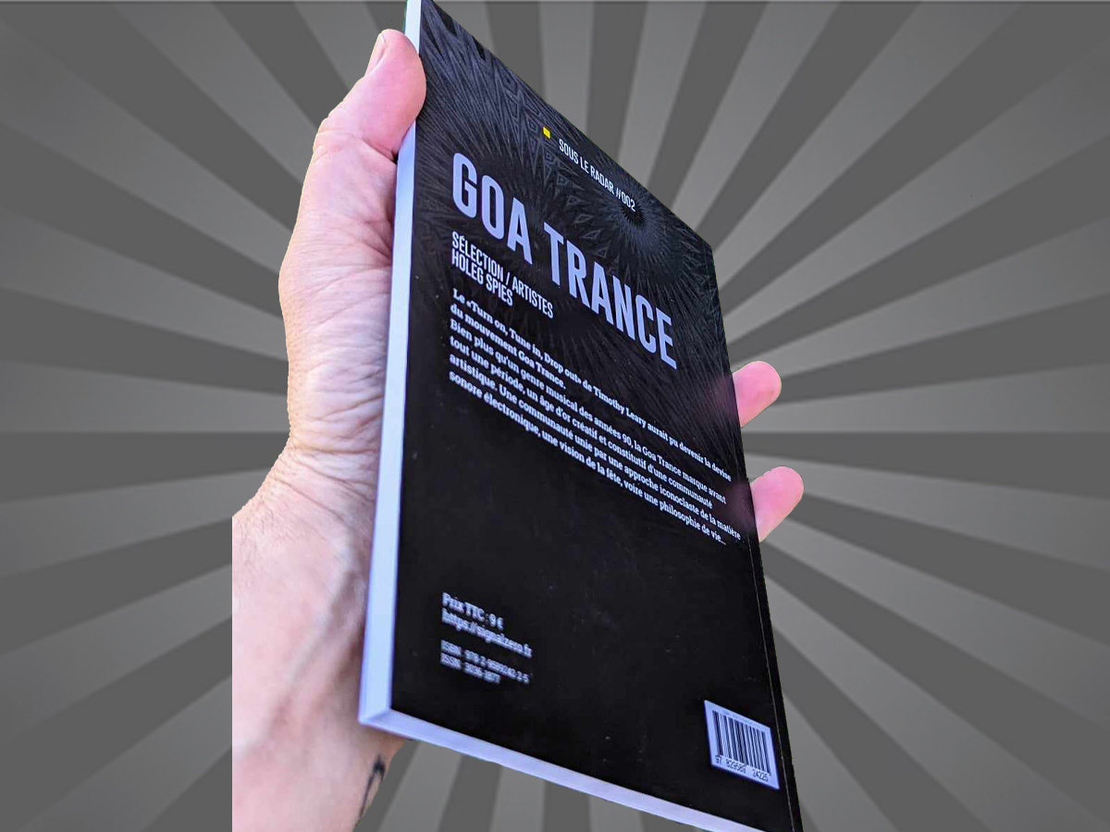 An Introduction to GOA TRANCE : Artist Selection by Holeg Spies מבוא לגואה טראנס- ספר כריכה רכה