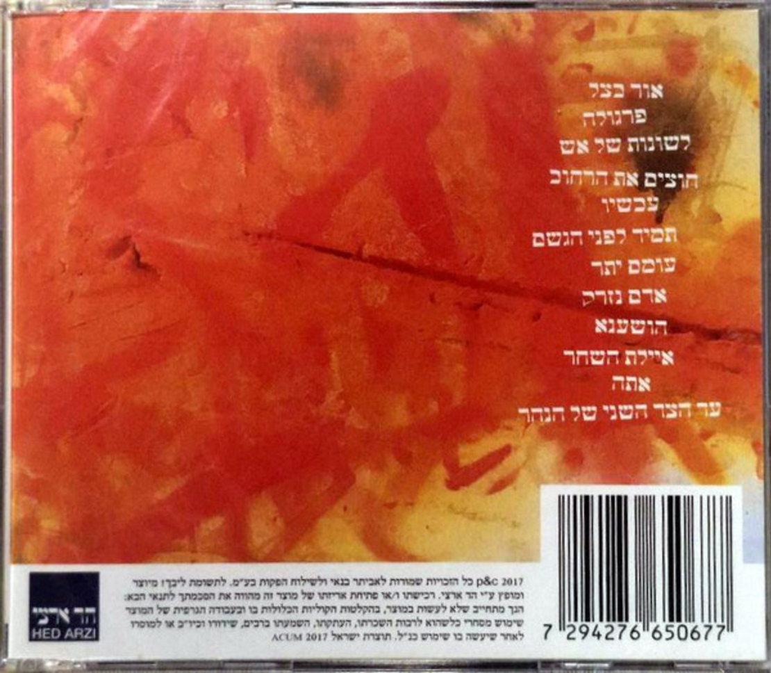 אביתר בנאי- לשונות של אש