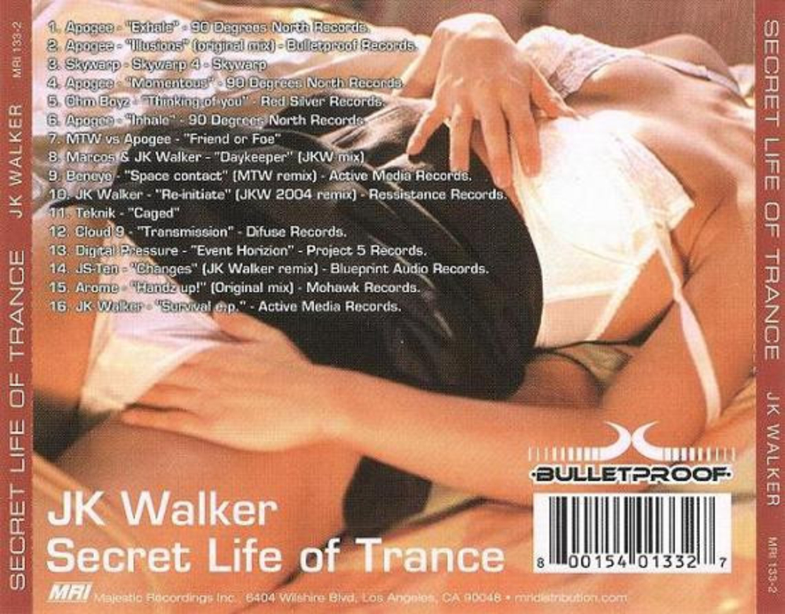 JK Walker – Secret Life Of Trance - Future Heroes: JK Walker