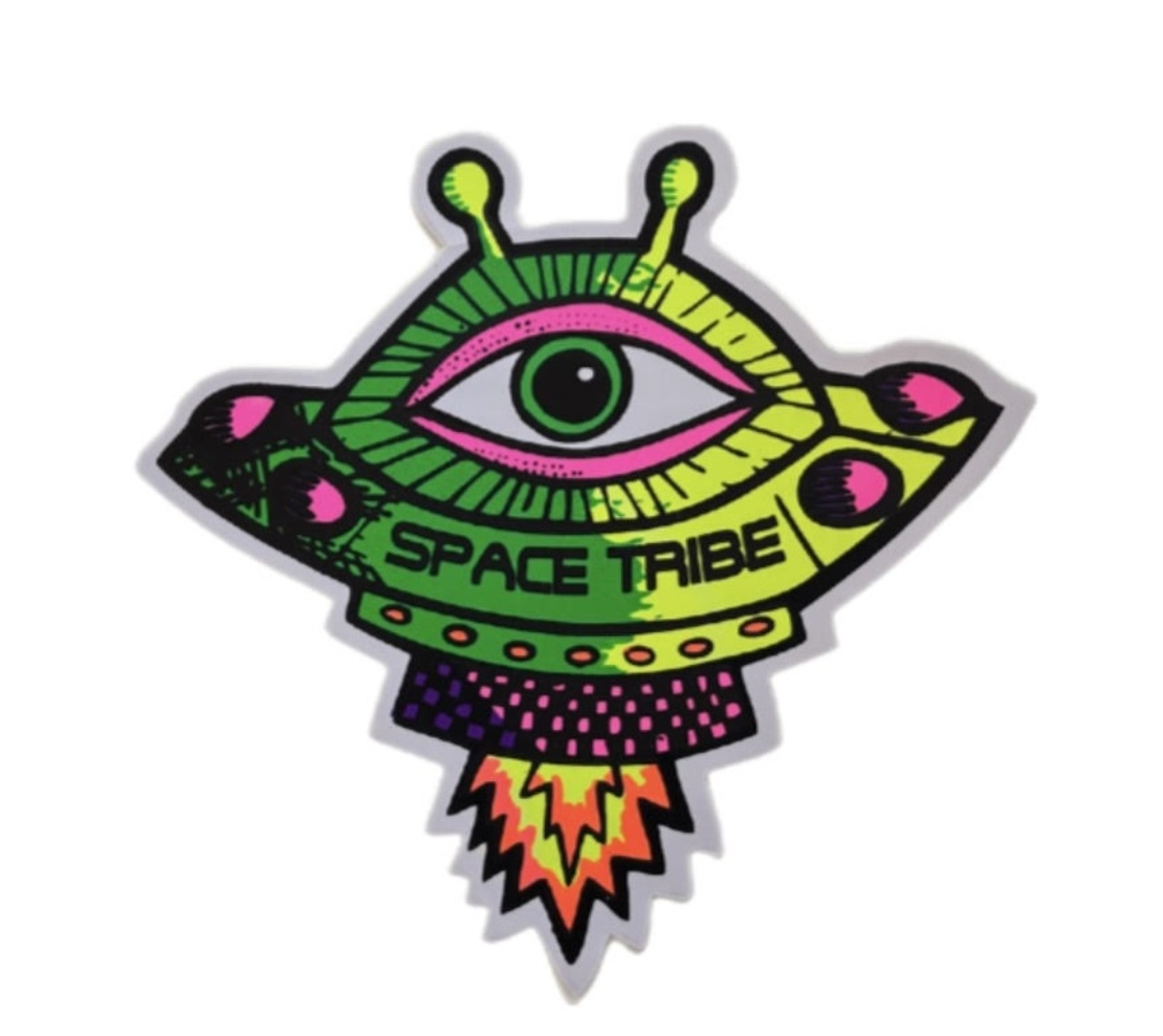 סטיקר SPACE TRIBE -spaceship