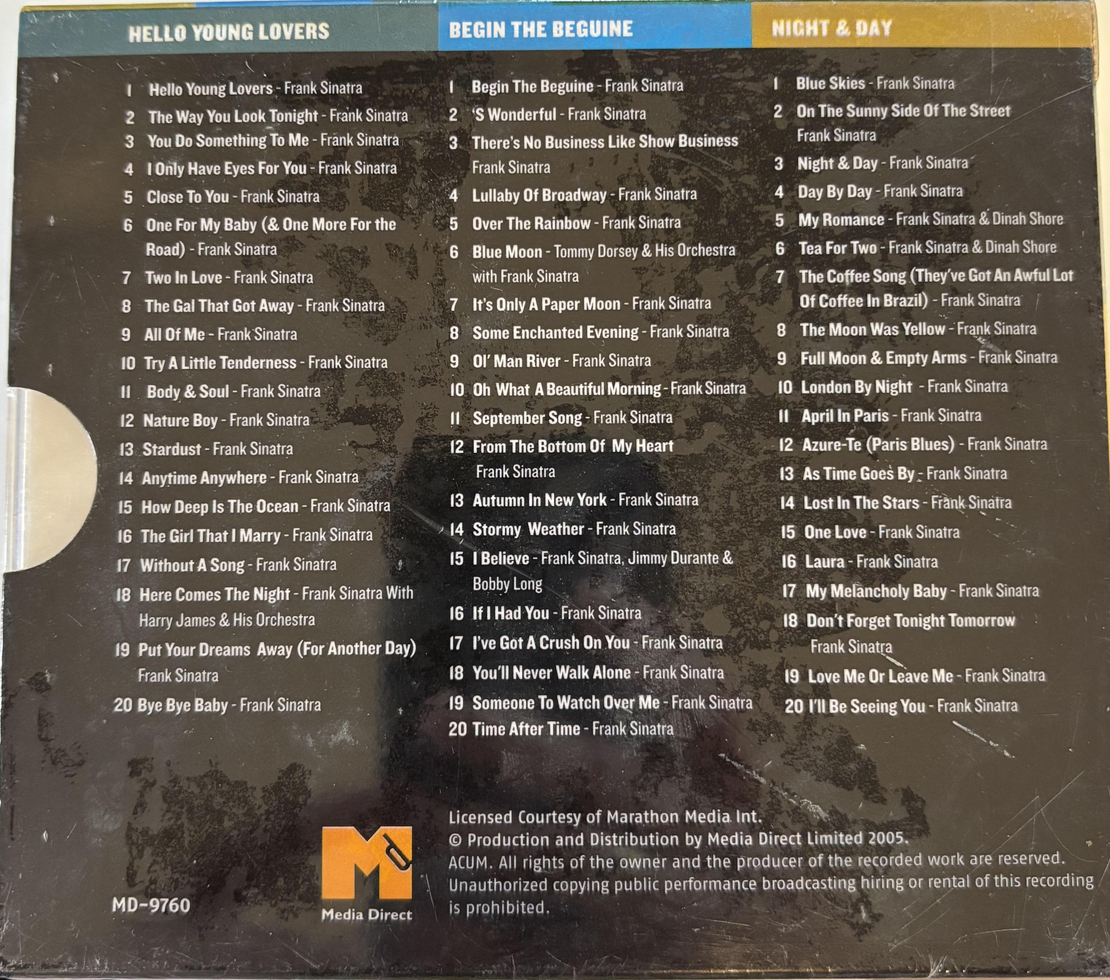 Frank Sinatra- the golden years