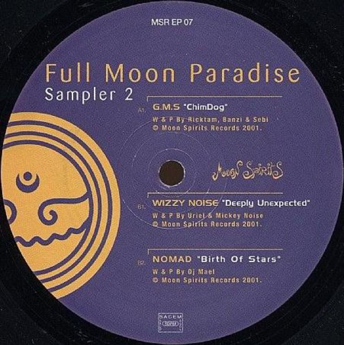 Various – Full Moon Paradise Sampler 2 	Moon Spirits Records