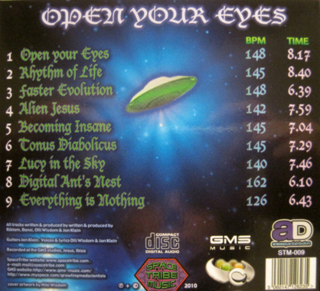 Alien Jesus – Open Your Eyes
