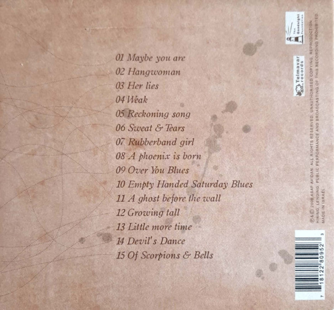 Asaf Avidan & The Mojos – The Reckoning CD