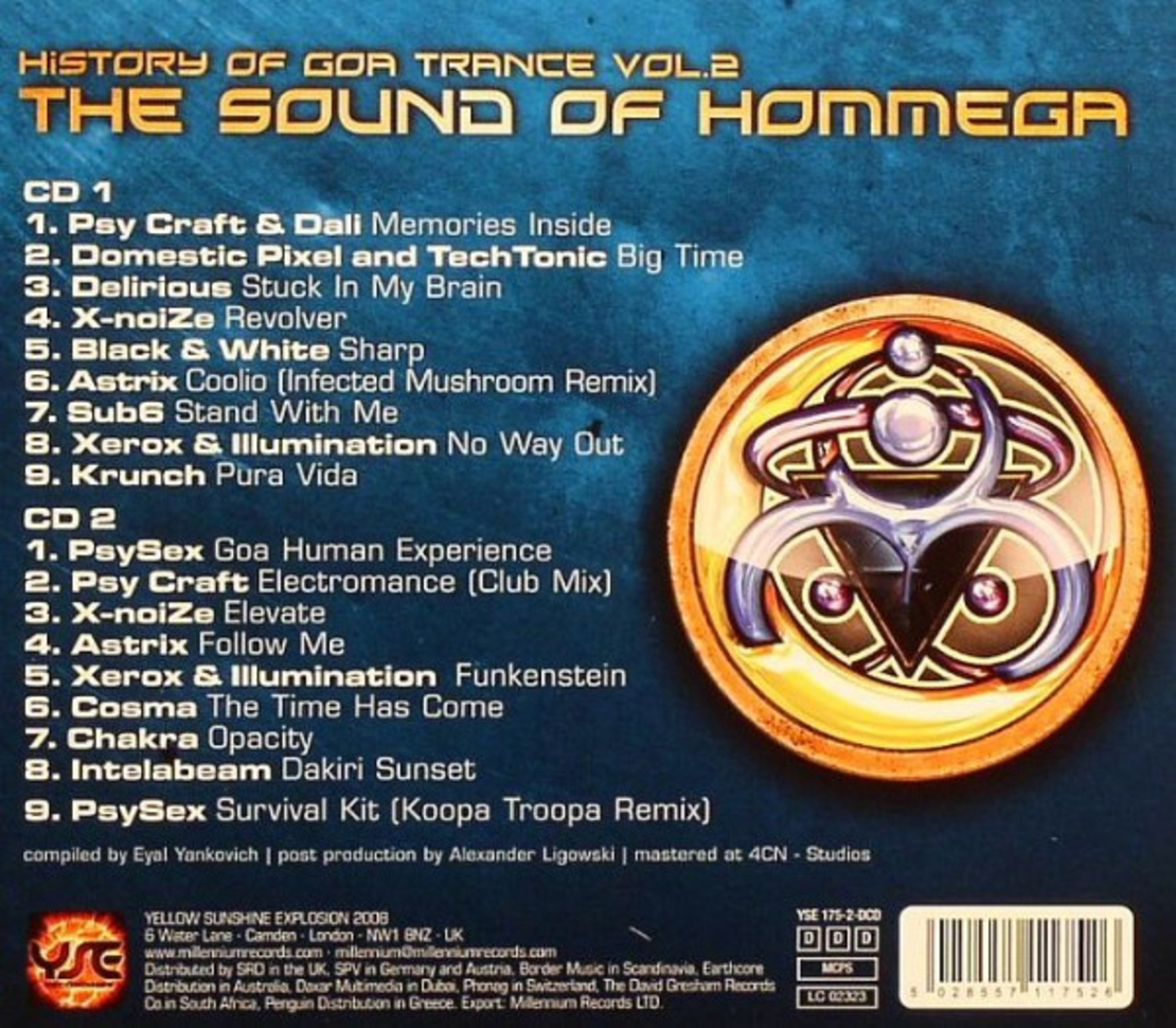 History Of Goa Trance Vol.2 (The Sound Of Hommega)