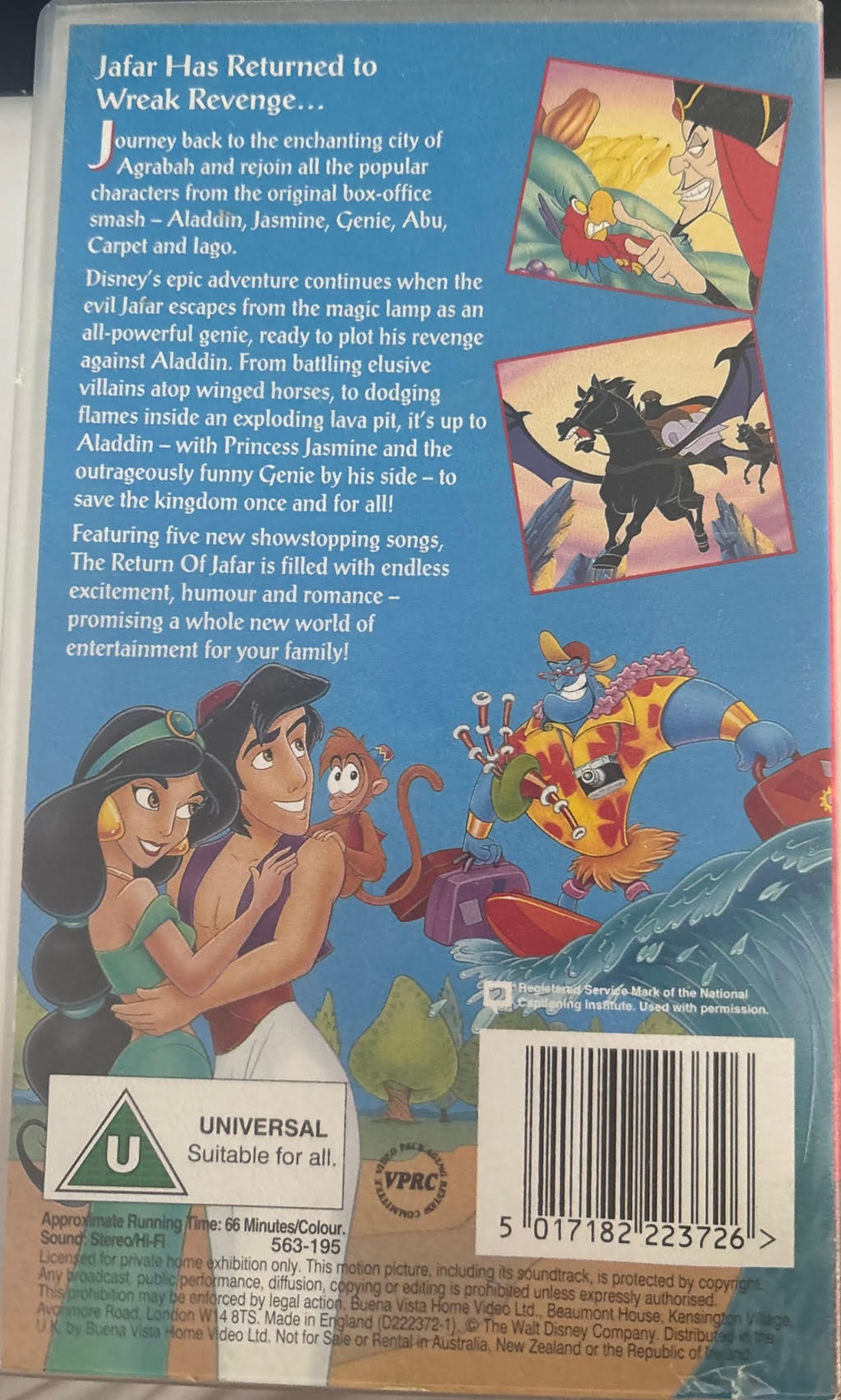 THE RETURN OF JAFAR