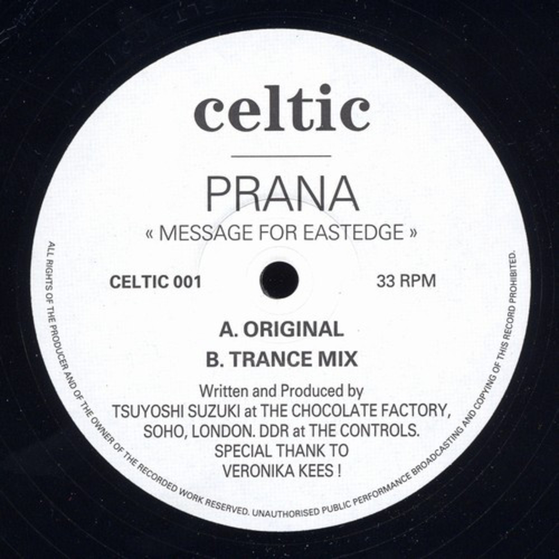 Prana – Message For Eastedge