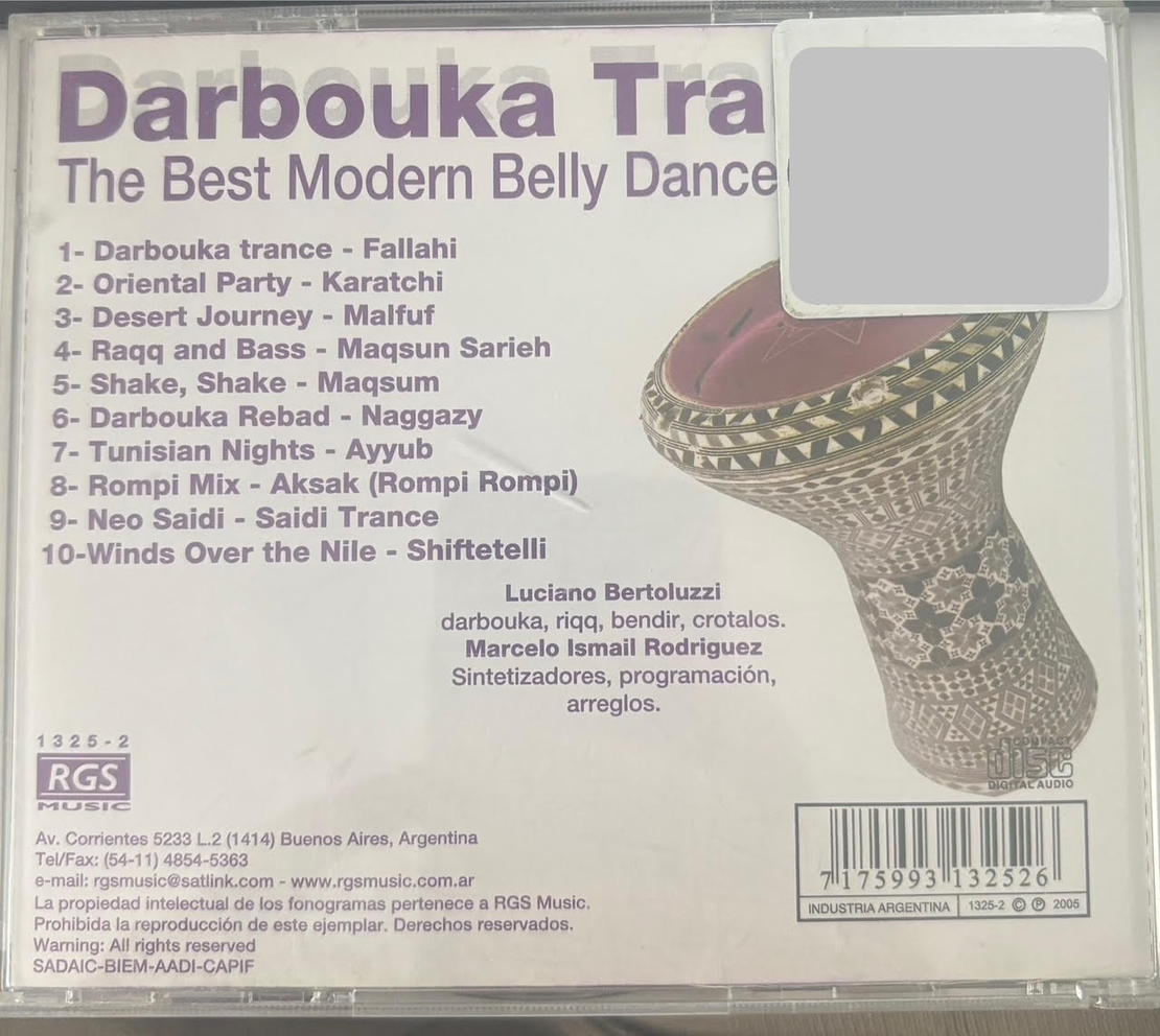 Darbouka Trance- the best modern belly dance album