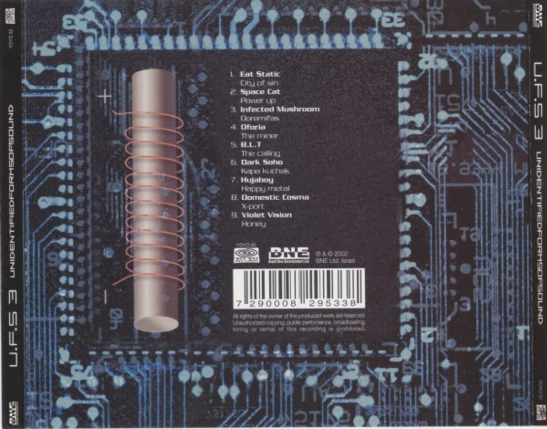 Various – U.F.S 3 - Unidentified Forms Of Sound