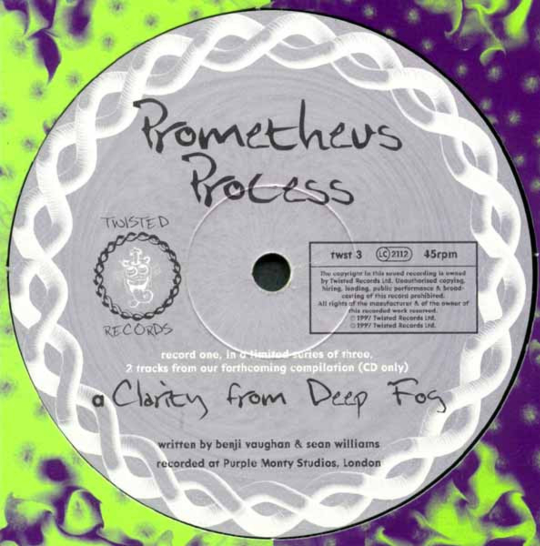 Prometheus Process / Hallucinogen – Clarity From Deep Fog / Spiritual Antiseptic
