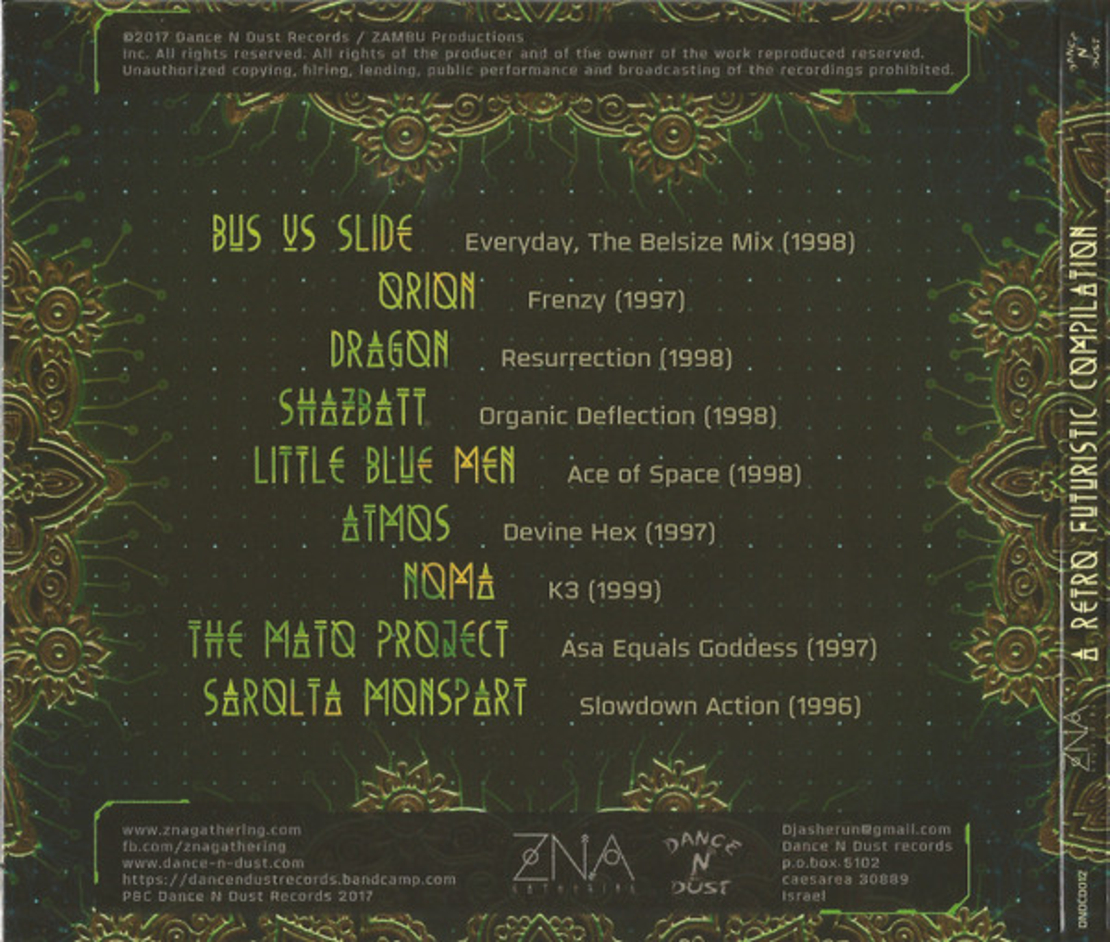 DJ Asherun ‎– ZNA Gathering (A Retro Futuristic Compilation)
