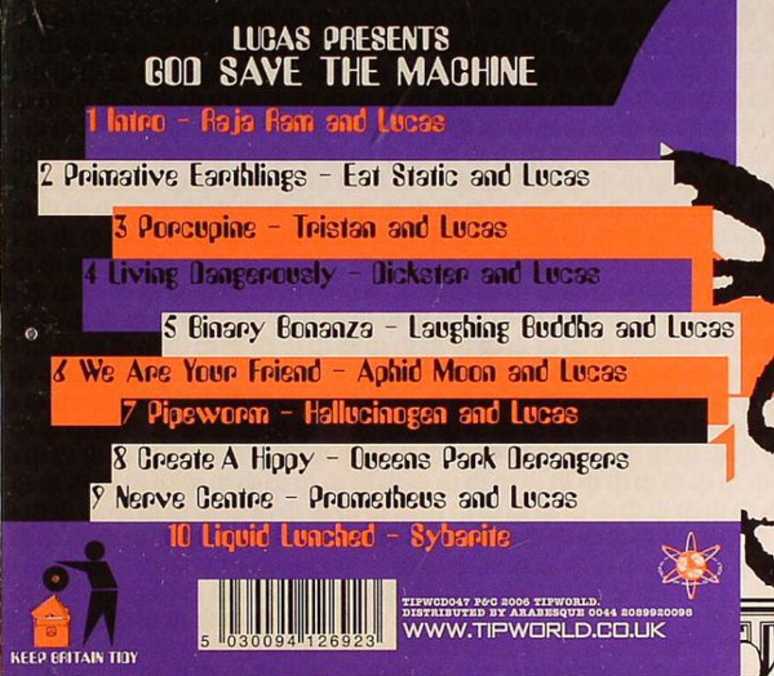 Lucas – God Save The Machine  CD