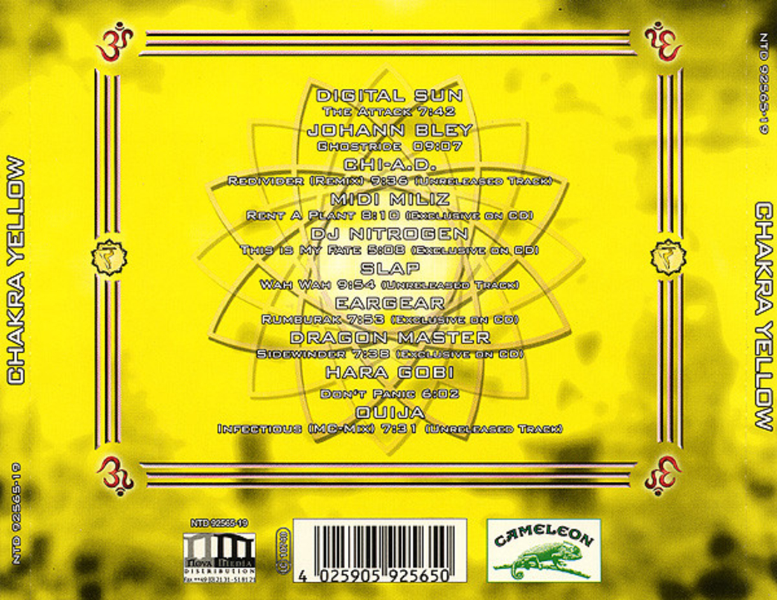 Various – Chakra Yellow - A Psychedelic Trance Compilation Vol.4
