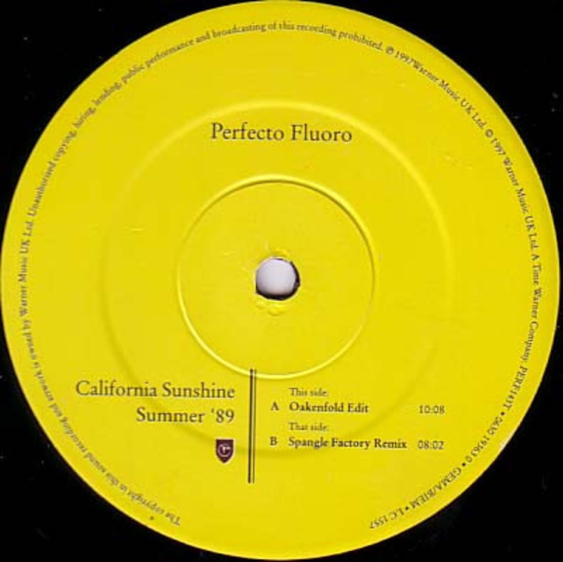 California Sunshine – Summer '89