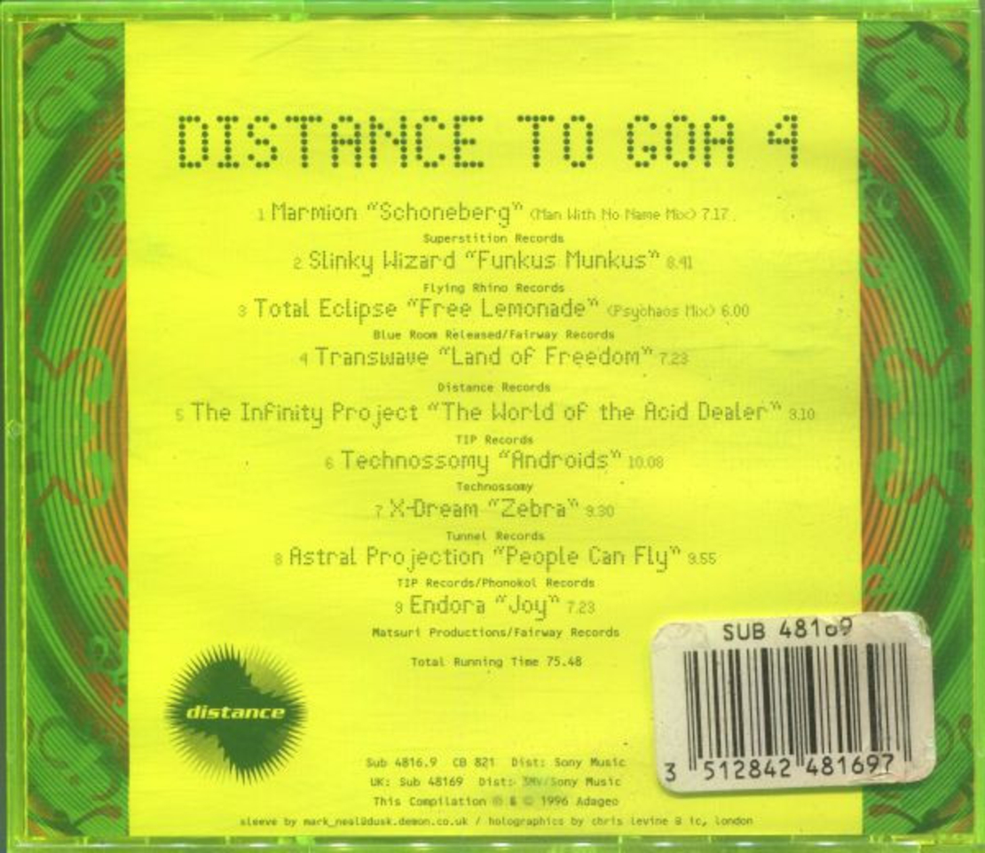 Various – Distance To Goa 4 	Distance