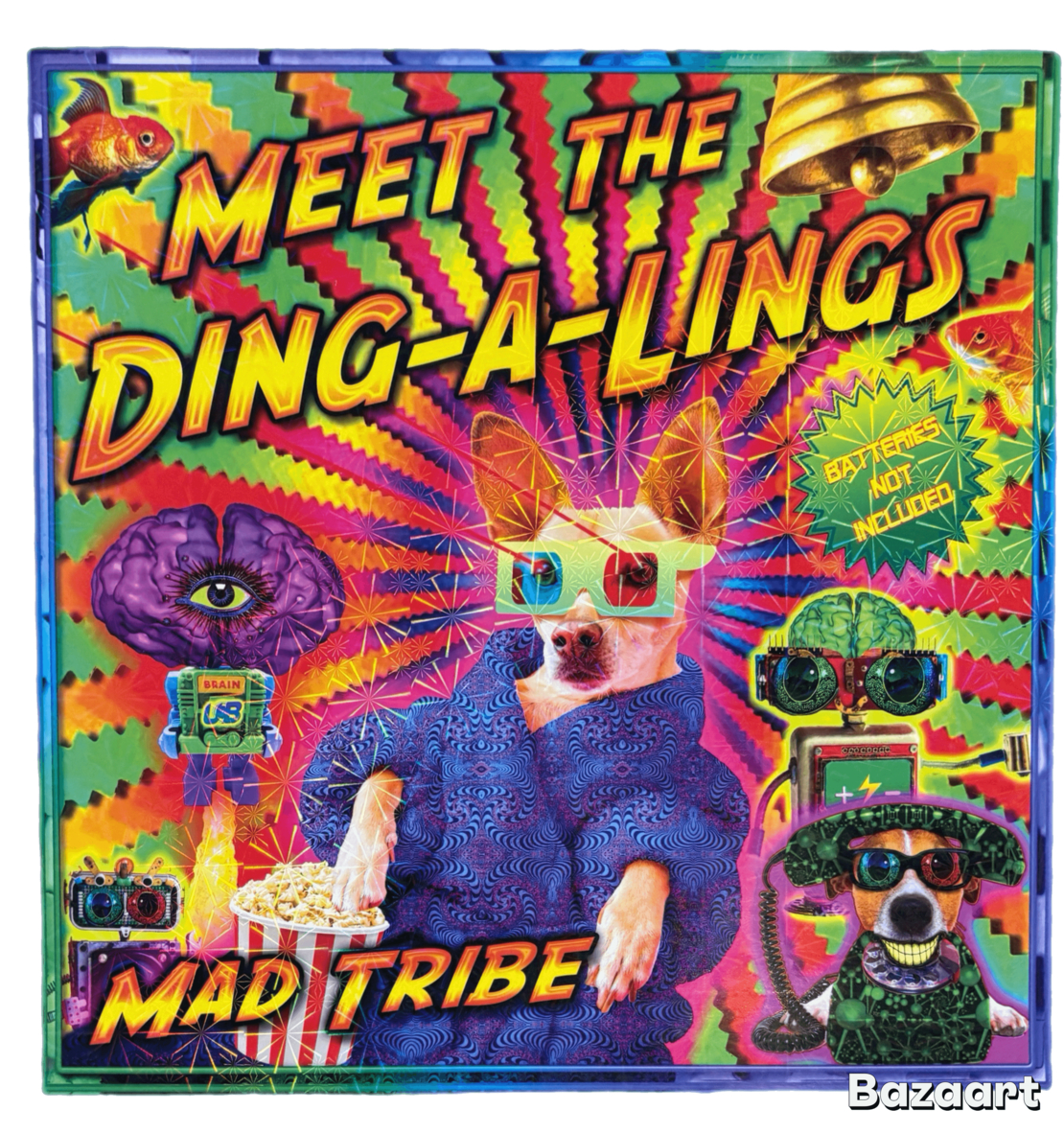 פוסטר mad tribe/space tribe 02