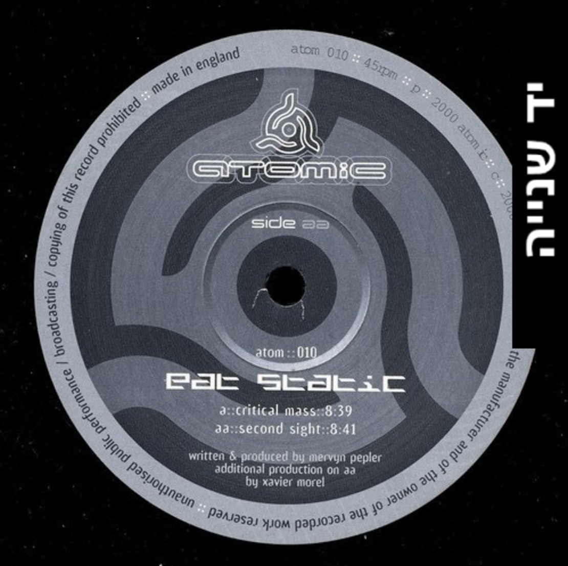 Eat Static – Critical Mass / Second Sight
