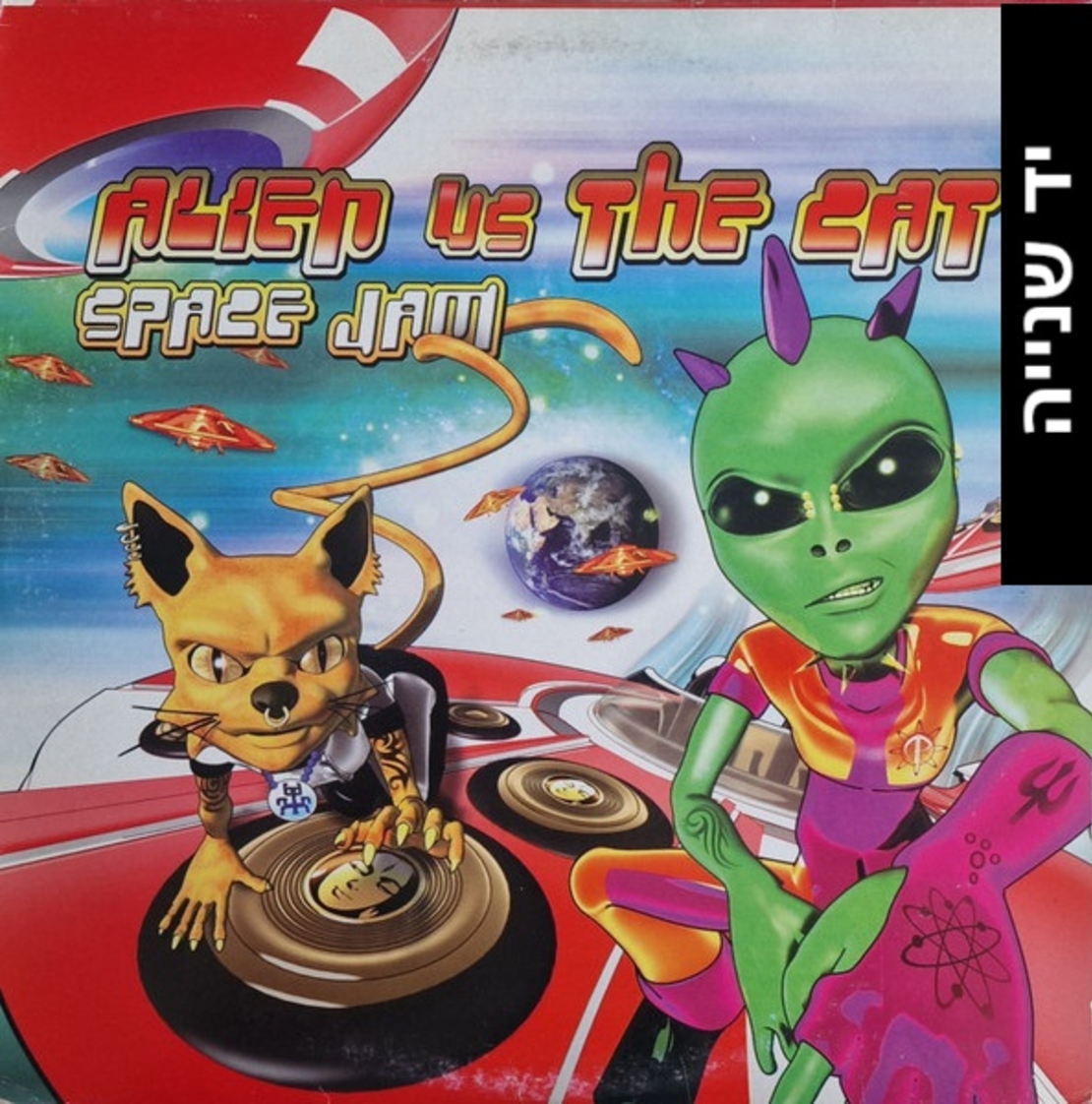 Alien Vs The Cat – Space Jam