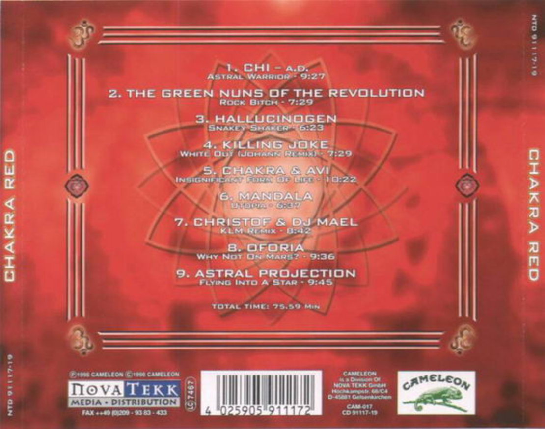 Chakra Red - A Psychedelic Trance Compilation Vol. 1