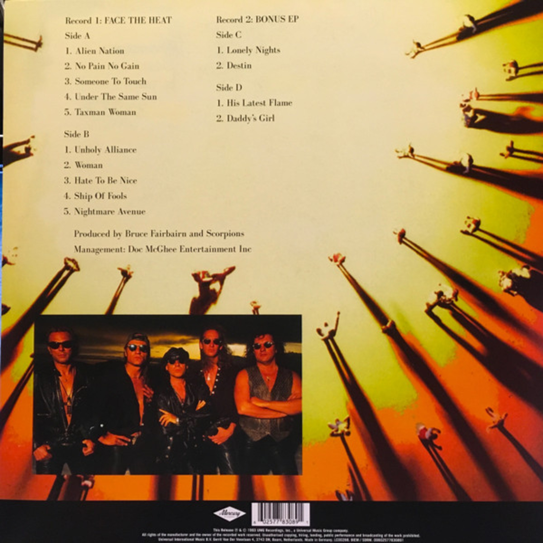 Scorpions – Face The Heat