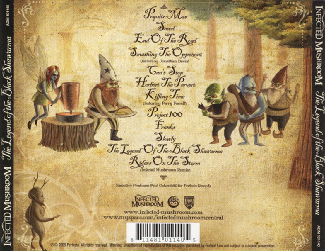 Infected Mushroom – Legend Of The Black Shawarma