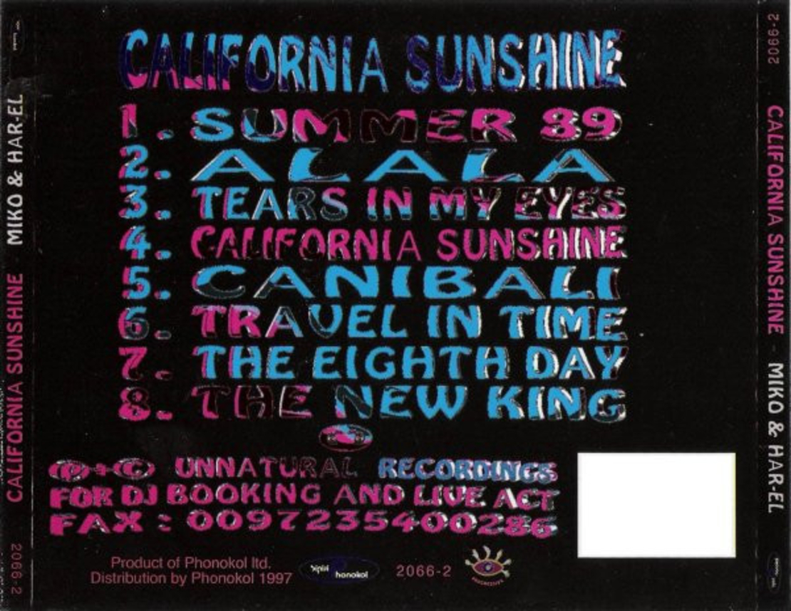California Sunshine – California Sunshine