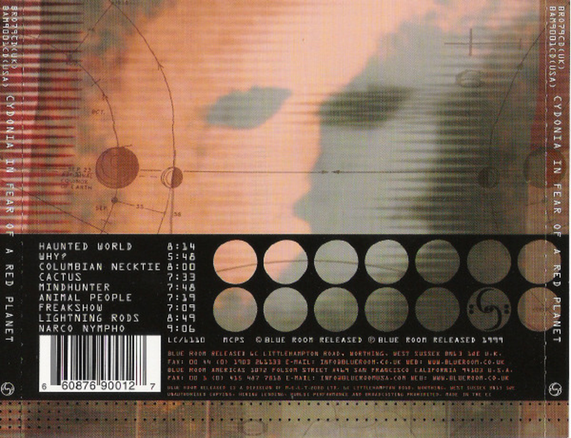 Cydonia – In Fear Of A Red Planet CD