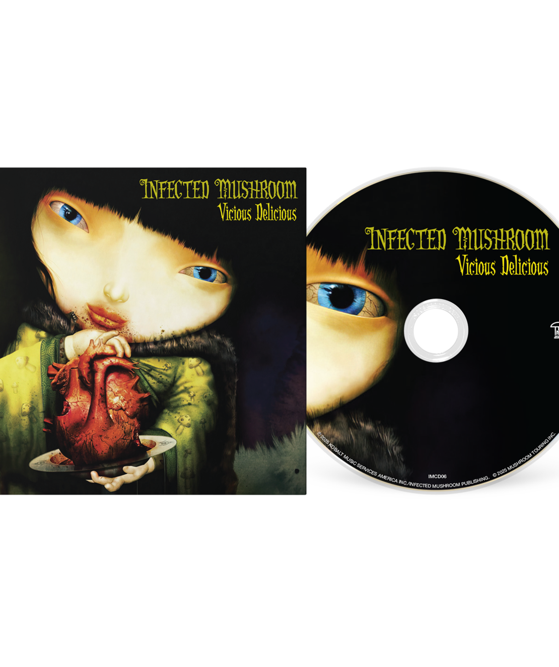 Infected Mushroom – Vicious Delicious CD
