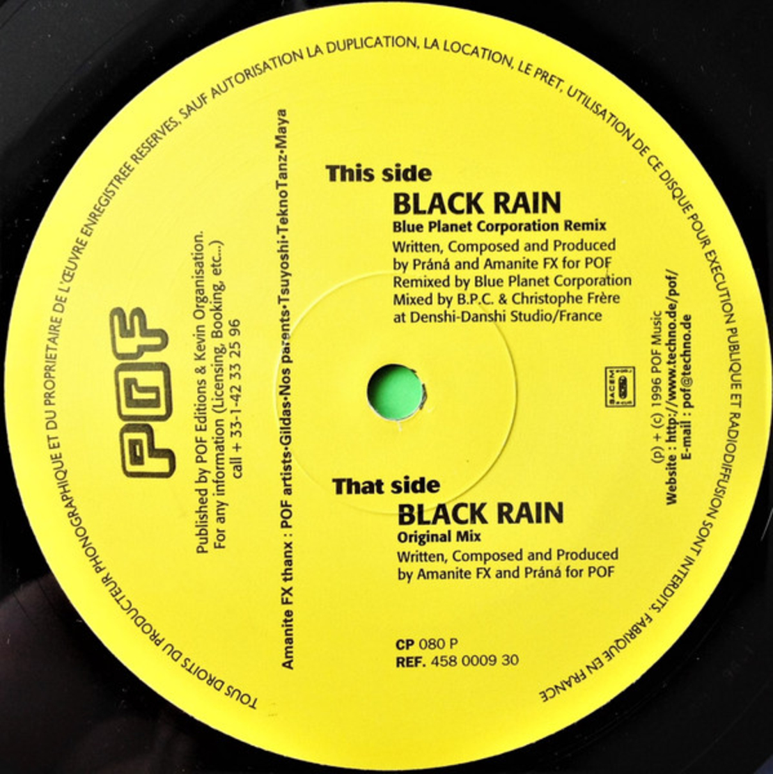 Amanite FX & Práná – Black Rain