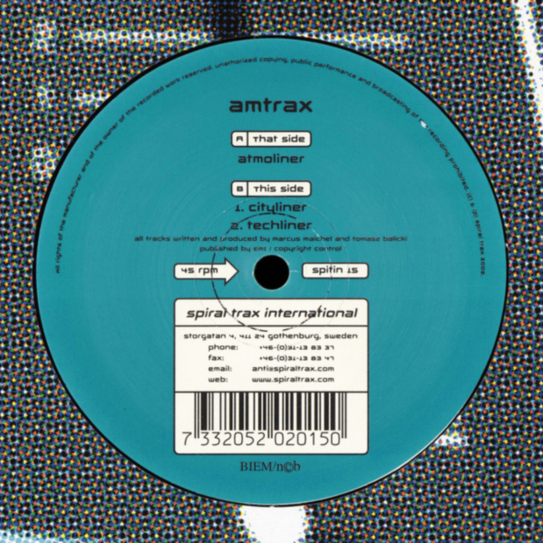 Amtrax ‎– Atmoliner / Cityliner / Techliner