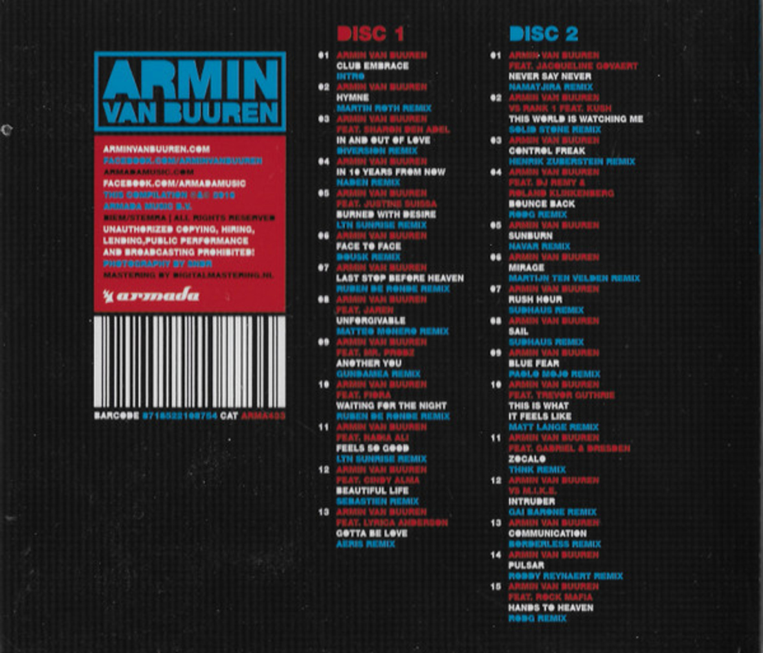 Armin van Buuren ‎– Club Embrace