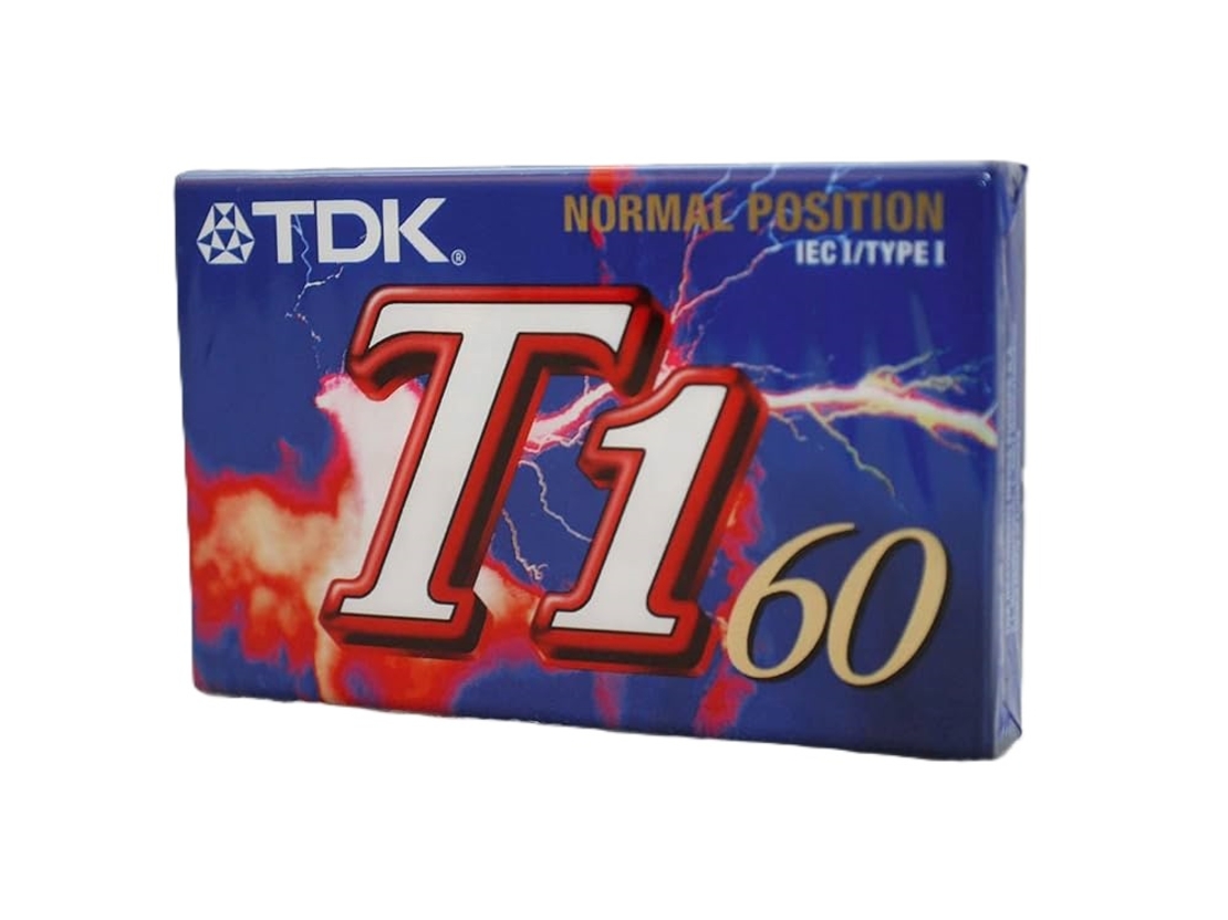 מארז 5 קלטות TDK T1/60