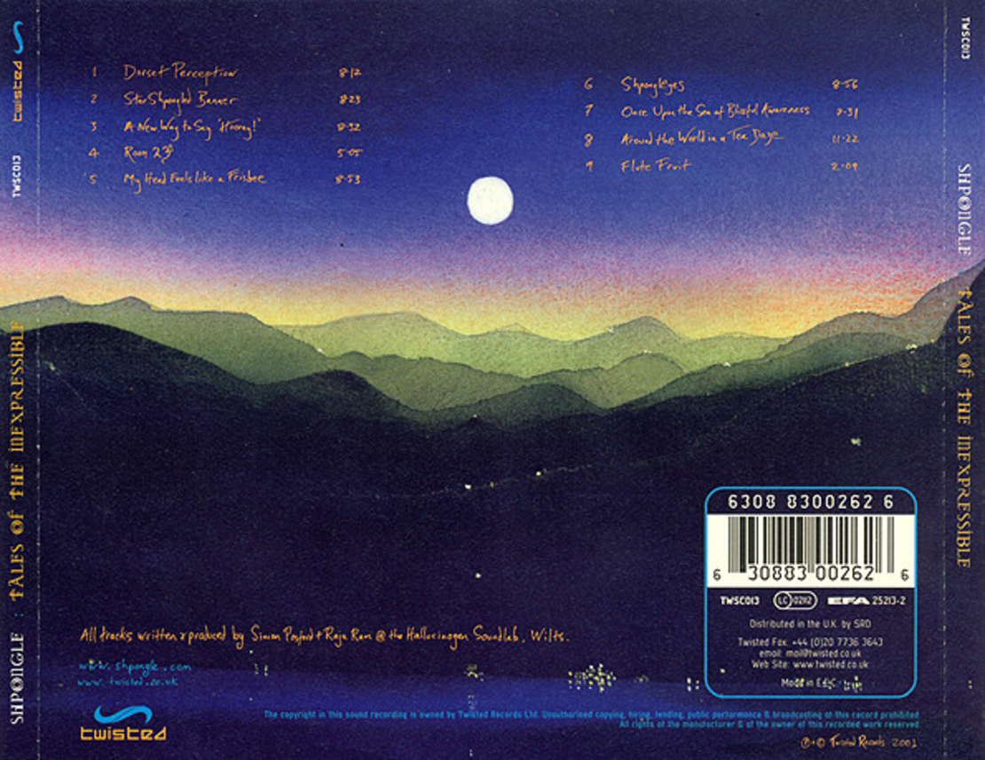 Shpongle – Tales Of The Inexpressible CD