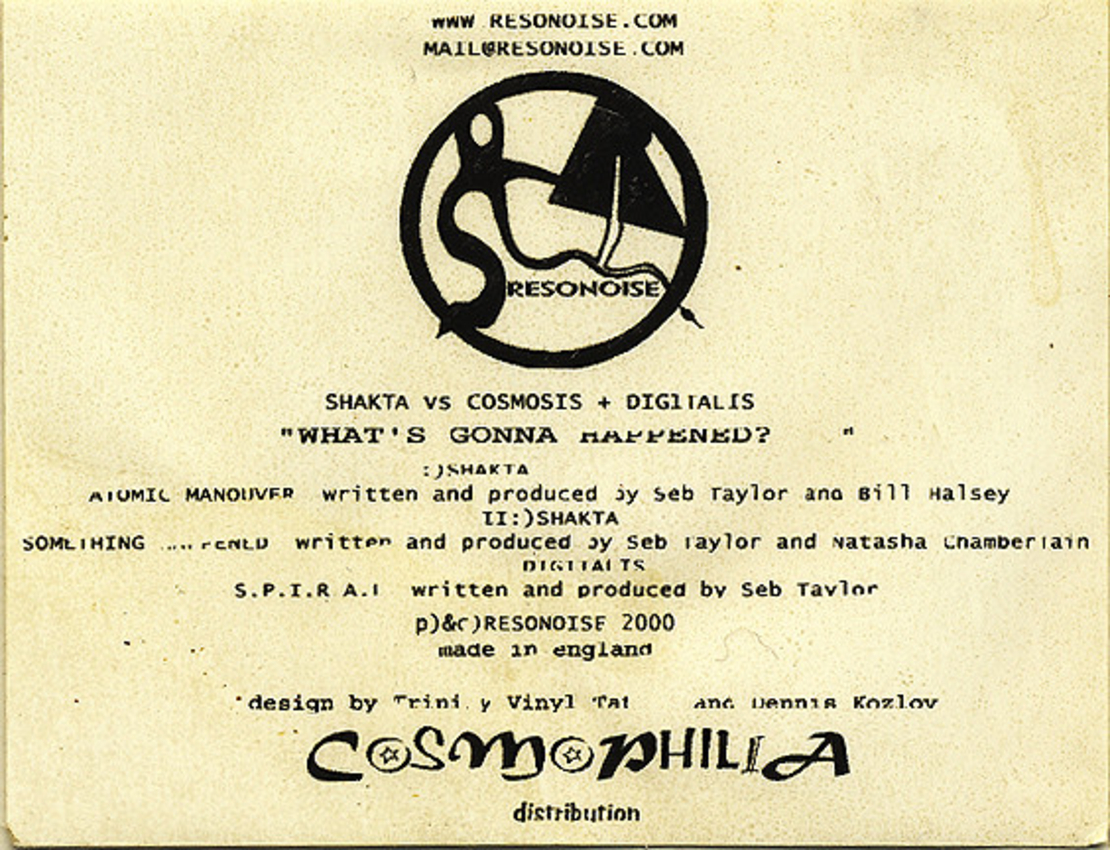 Shakta Vs Cosmosis + Digitalis ‎– What's Gonna Happened?